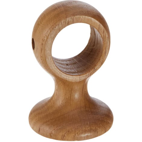 Support Tringle Rideaux Ateliers 28 - Chêne