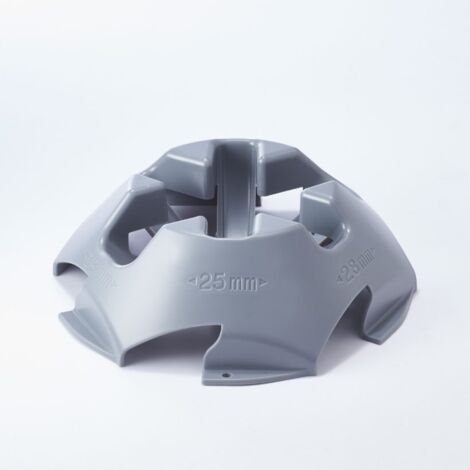 Support trottinette au sol coloris gris anthracite
