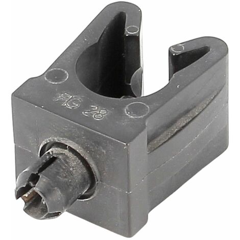 Support Tube Ø 12.3-15 A Pressionner PA6 Noir 063 350 001