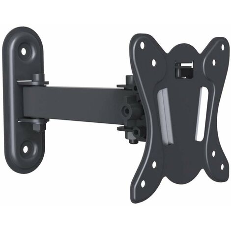 Support TV 13-30 pouces, compatible Vesa 75 et 100. Inclinaison haut et bas. Capacité maximale 20 kg