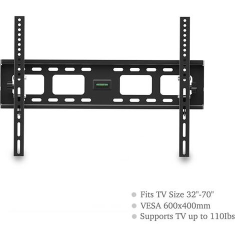 Support TV mural inclinable et pivotant à double bras 3D 600x400mm 32  -86(81 à 190 cm) - Cdiscount TV Son Photo