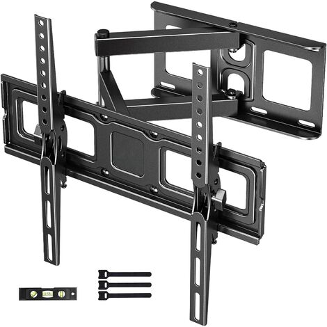 Tectake Support mural TV 17- 42 orientable et inclinable