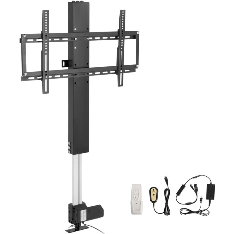 Support TV motorisé Mophorn, course de 20 pouces, support TV motorisé pour téléviseurs de 28 à 32 pouces, hauteur réglable avec télécommande,