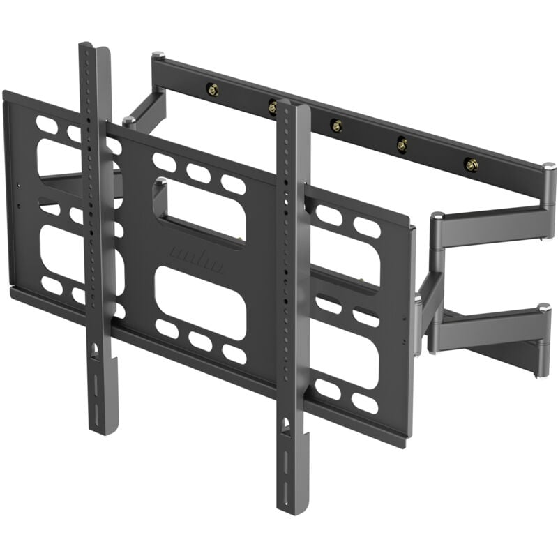 Support tv Mural Large - 55-100 Pouces Orientable pour écrans et téléviseurs Fixation Murale tv Solide avec Horizontale Angle Pivotant à ±30° Charge