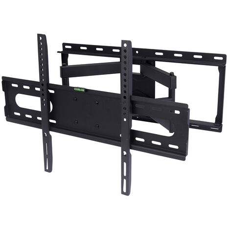 Support Tv Mural Oscillant Double Bras, Orientation Flexible - Edm