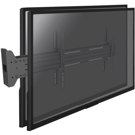 Support TV pour affichage dynamique pour 2 écrans back to back 32-65"