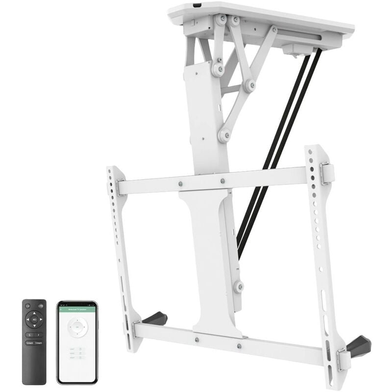 My Wall HL44MWL Support tv pour plafond avec télécommande, inclinable 81,3 cm (32') - 177,8 cm (70') support de plafond, commande par application, a