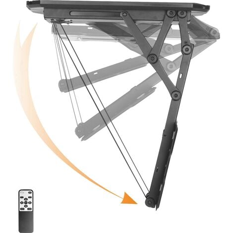 Support TV pour plafond SpeaKa Professional 58,4 cm (23") - 139,7 cm (55") avec motorisation électrique, inclinable W209461