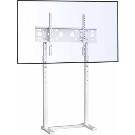 Support TV sur pied contemporain - XL80.DROP - XABITAre - pivotant / en  verre / en métal chromé