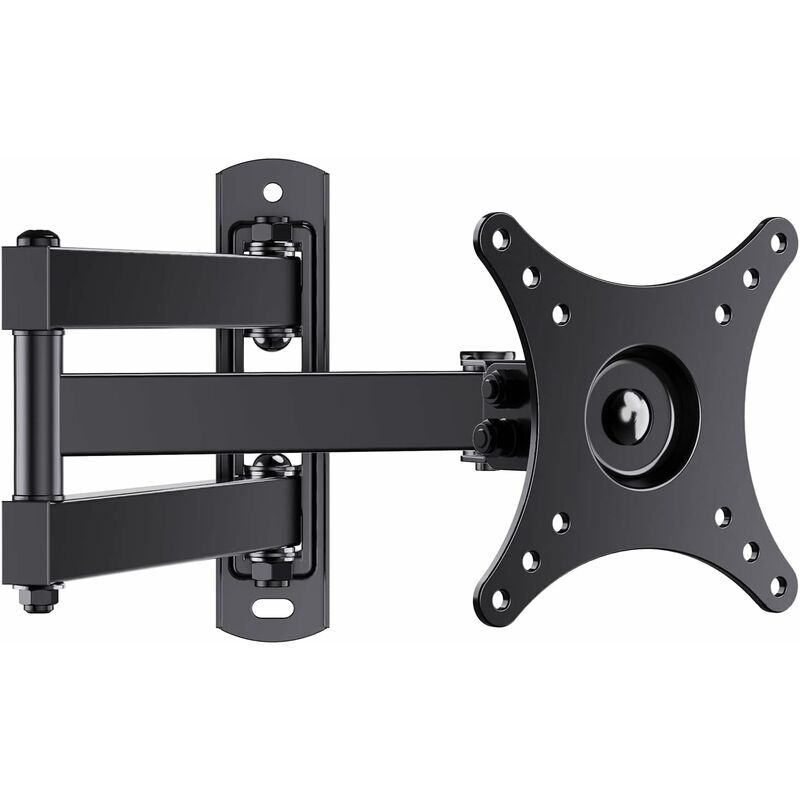 Support TV universel pour téléviseurs entre 10 et 32 pouces, orientable, inclinable,