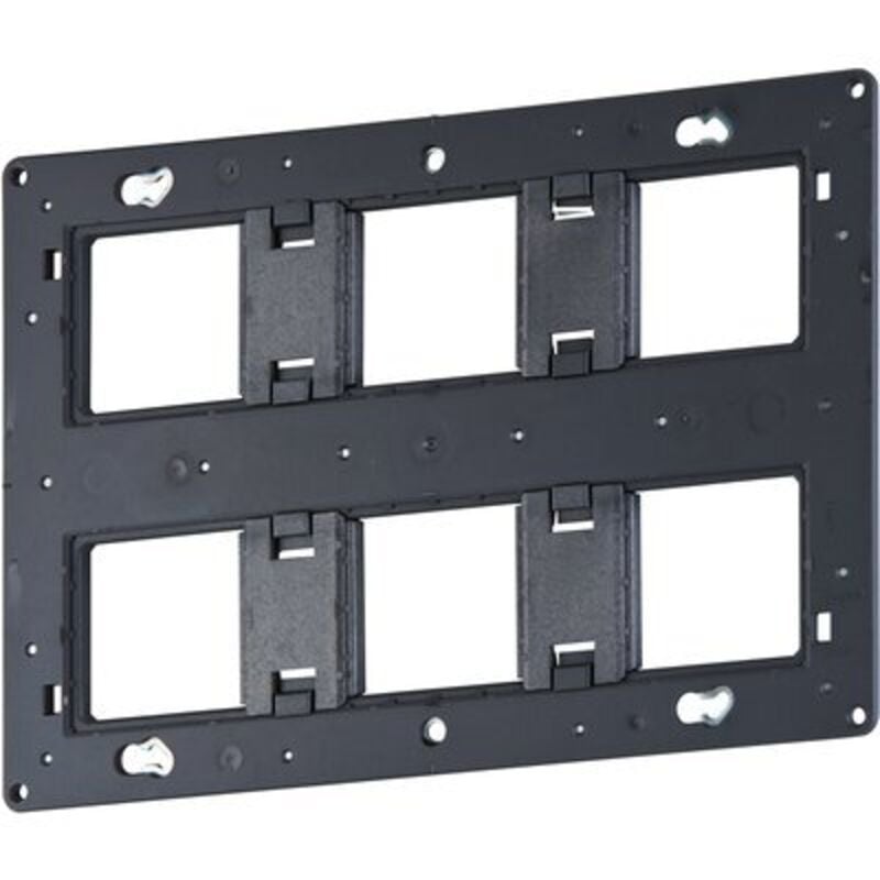 Batibox support 2X3 postes pour fixation à vis - 080266 - Legrand