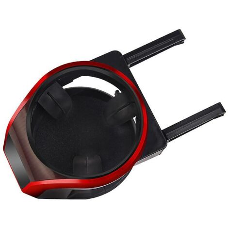 Support universel 2 en 1 pour voiture avec porte-gobelet et support pour téléphone, fixation réglable pour grille d'aération - Idéal pour l'eau, le café et les boissons