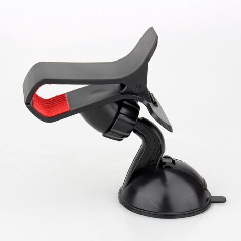 Support Universel 360° pour Téléphone Portable avec Ventouse Pare-brise et Support GPS