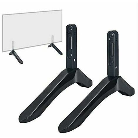 Support universel de base pour télévision, conçu pour les téléviseurs LCD de 32 à 65 pouces de marques telles que Samsung, Vizio et Sony (non compatible avec les téléviseurs LG). Il s'agit d'