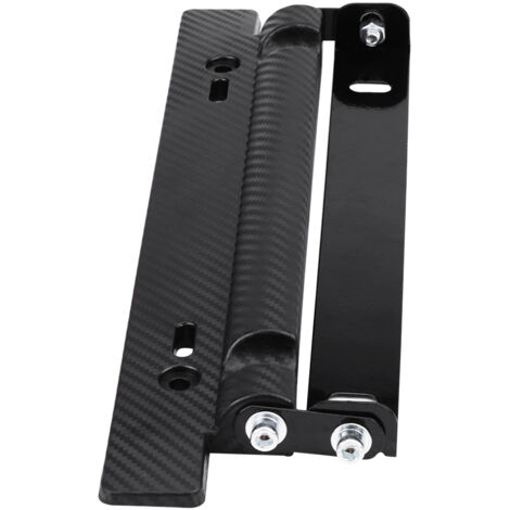 Support Universel de Cadre de Plaque d'immatriculation de Voiture Support de Plaque d'immatriculation Support de Plaque d'immatriculation pour la Plupart des Voitures