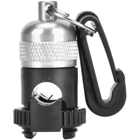 Support Universel de Détendeur de Plongée Magnétique avec Boucle à Libération Rapide - Argenté