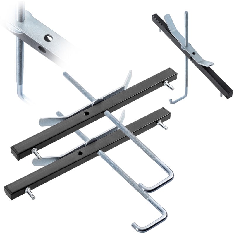 Kadax - Support universel de montage de coffre de voiture en acier pour toute échelle