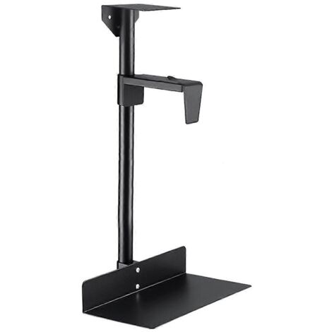 Support universel pour boîtier PC, fixation murale latérale sous bureau, support CPU, B