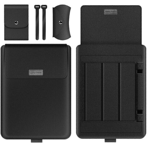 Support universel pour ordinateur portable 15,6 pouces, housse de protection et support pour ordinateurs portables 11, 15 et 15,6 pouces - Noir