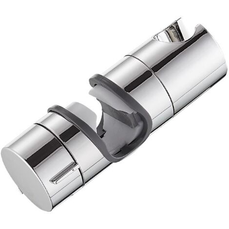 Support universel pour pommeau de douche, remplacement réglable 18–25 mm argent