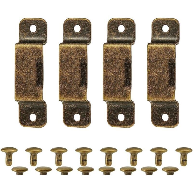 Support universel pour ruban à mesurer et outils, ceinture de rangement avec rivets en bronze