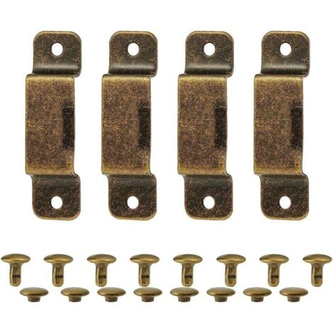 Support Universel Pour Ruban À Mesurer – Fixation De Table Ou Ceinture, Support De Rangement Pour Outils Avec Rivets En Bronze