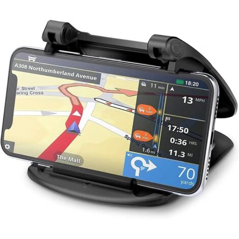 Support universel pour tableau de bord, support de téléphone, smartphone, navigation du cockpit