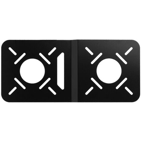 Support Universel VESA pour Écran PC, Routeur, Tablette - Support Métallique Fixation Murale