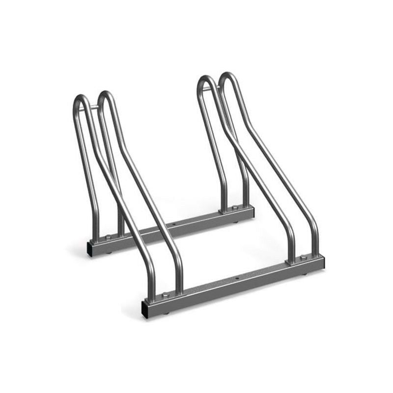 Support vélo CROSS-2 en acier inoxydable