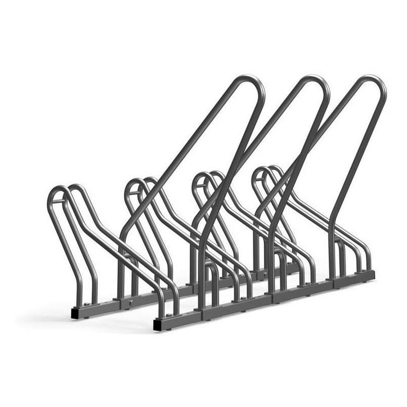 Support vélo CROSS-4 en acier galvanisé