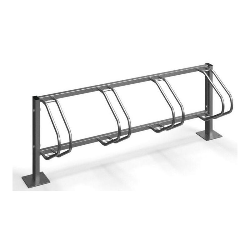 Azura Home Design - Support vélo ECHO-4 pion en acier inoxydable - Fixation: à visser