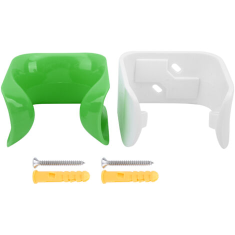 Support vélo mural compact - Accessoire de stationnement pour bicyclette de route et VTT, vert