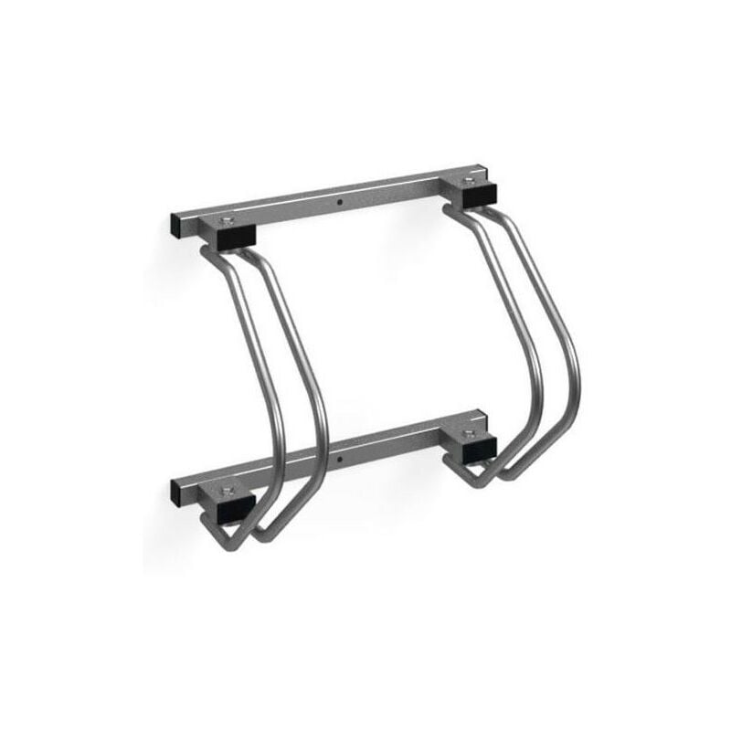 Viva - Support vélo mural ECHO-2 en acier galvanisé