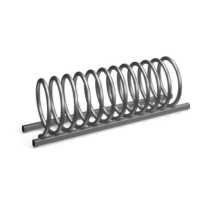 Support vélo viro 4 110cm en acier galvanisé