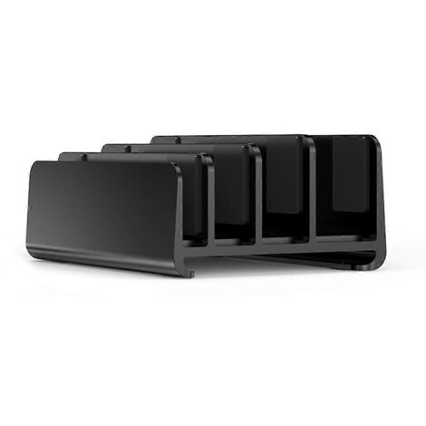 Support vertical 4 en 1 pour ordinateur portable, station d'accueil réglable pour ordinateur portable de bureau