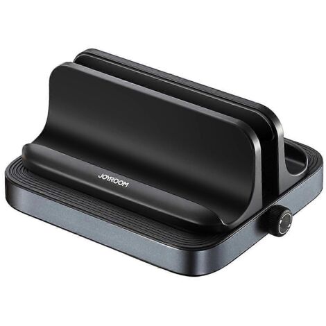 Support vertical pour ordinateur portable, support réglable pour téléphone et tablette, noir
