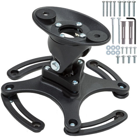 Support vidéoprojecteur universel avec rotule - support platfond pour vidéoprojecteurs, fixation videoprojecteur