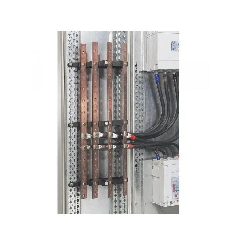 Legrand - 037310 - Support isolant 1 barre par pôle - jusqu'à 400 a - XL3 400/800