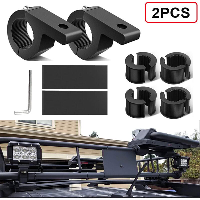 Image of Supporti per fari anteriori universali per suv, camion e motociclette (confezione da 2) (19-30 mm)