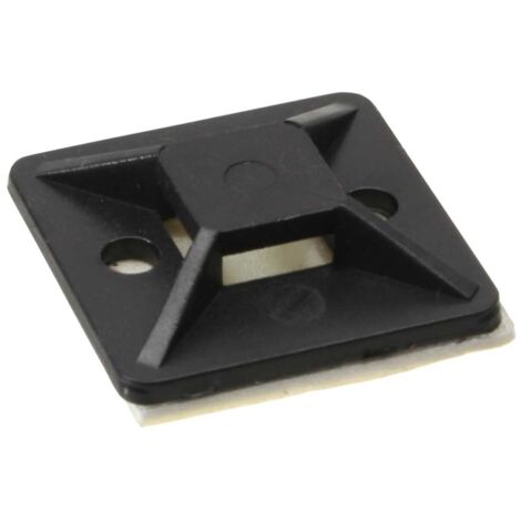 Supporti per fascette inline autoadesivi impermeabili 30x30 mm