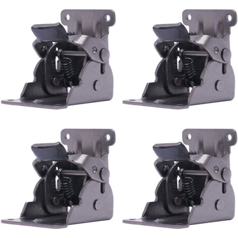 Supporti per gambe da tavolo in 4 pezzi, cerniere pieghevoli, supporto hardware per banco da lavoro