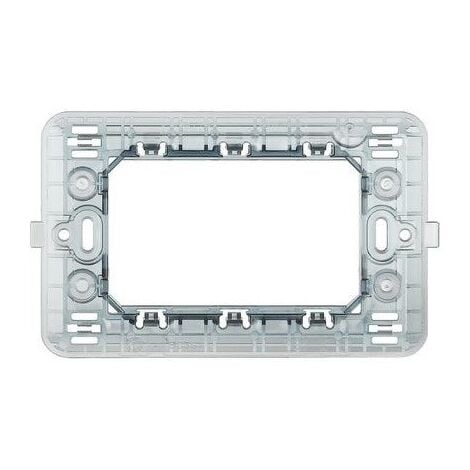 Supporto 2 3 4 6 posti compatibile bticino matix 503SA 504SA 506SA  3 Posti