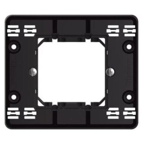 Supporto 2 moduli con graffette MatixGo Bticino J4702G