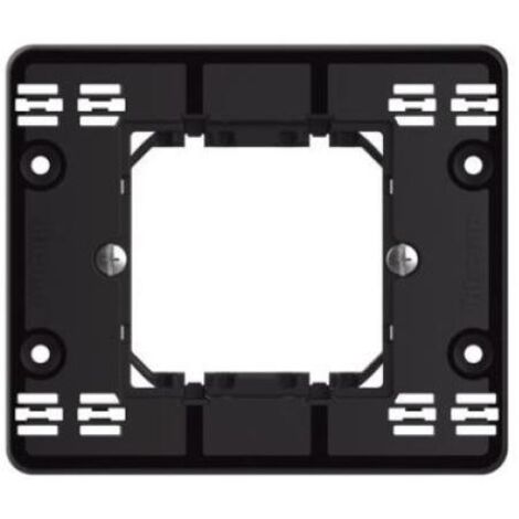 Supporto 2 moduli con graffette MatixGo Bticino J4702G