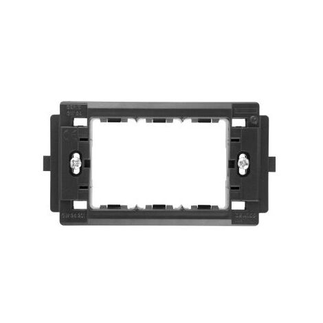 Supporto 3 Posti, Placca Top system, Virna, Classic