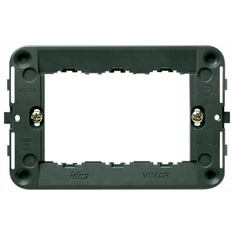 Tavolette Modulare ILME FC 1453 TB | Supporto Per Montaggio Prese In Batteria, Dimensione 143x343