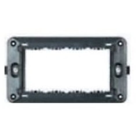 Supporto 4 moduli Elettrocanali Life 4604 ECLECL4604F per quadri