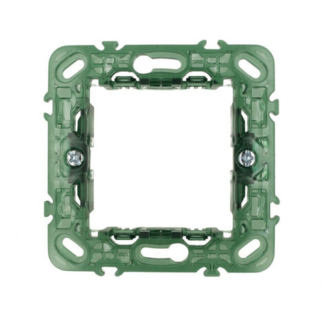 Supporto 502 2M Moduli Compatibile con Vimar Plana