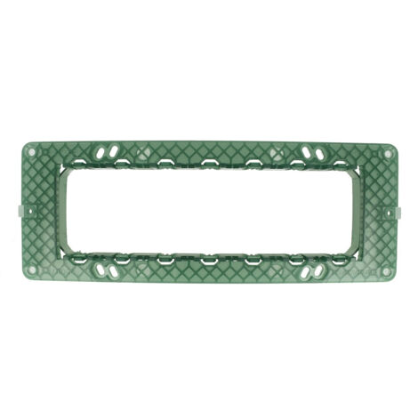 Supporto 506 7M Moduli Compatibile Vimar Plana