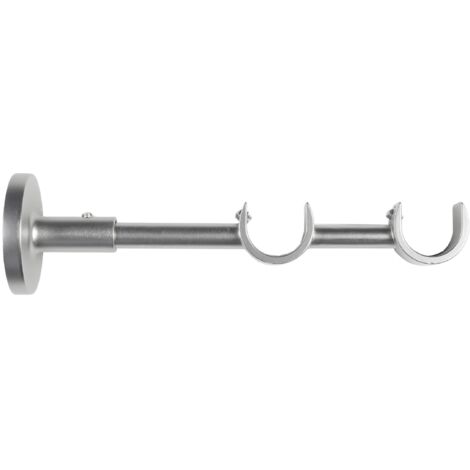 Supporto a parete Cintacor Ø22 doppio cromo/satinato